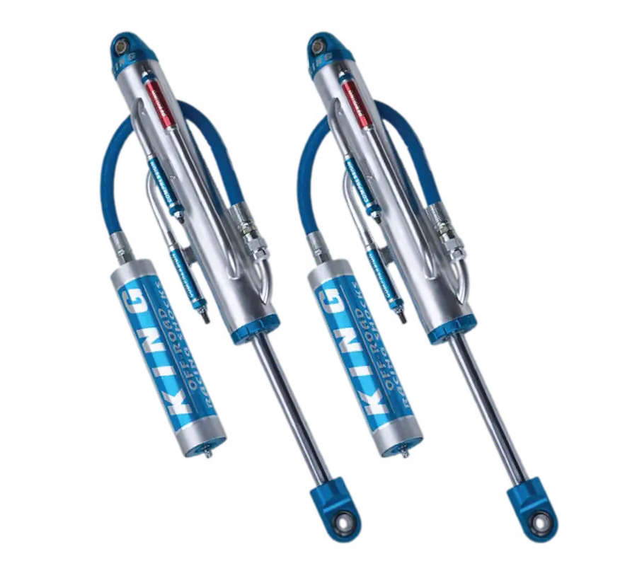 Secondary Bypass King Shocks for Total Chaos LT front suspension, 2.5 3-tube bypass design, compatible with 2005-2023 Tacoma and 4Runner.