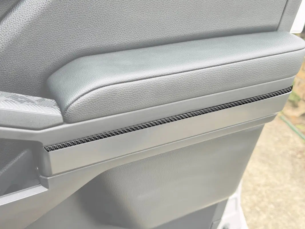 Side Door Armrest Lower Line Accent Trim Fits 24-25 Tacoma - Double Cab / *OE Color - Blue Crush - Interior Accessories