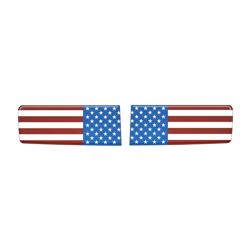 American flag decals for headlight molding inserts fits 2015-2020 Ford Raptor