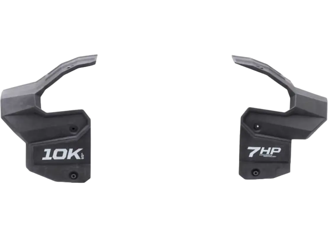 Customizable body armor panels for Smittybilt X2O GEN3 winch, labeled with 10K and 7HP specifications.