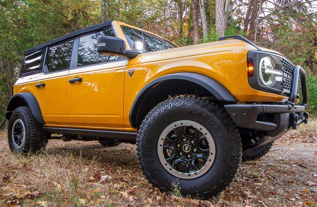 Smoked Sidemarker Overlays (Front Only) For 2021+ Bronco (ALL)