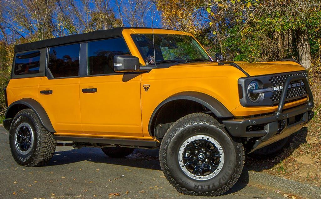 Smoked Sidemarker Overlays (Front Only) For 2021+ Bronco (ALL)
