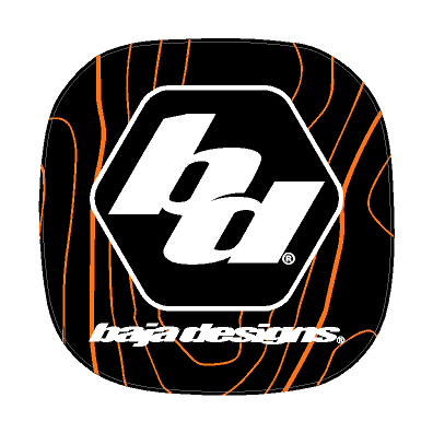 Baja Designs XL Topo Light Cover Overlays - Universal