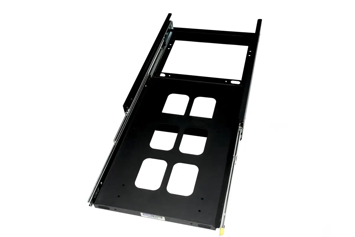 Extended Standard Front Pull Slide - Extreme Duty showcasing durable steel or aluminum construction with optional cutting board space.