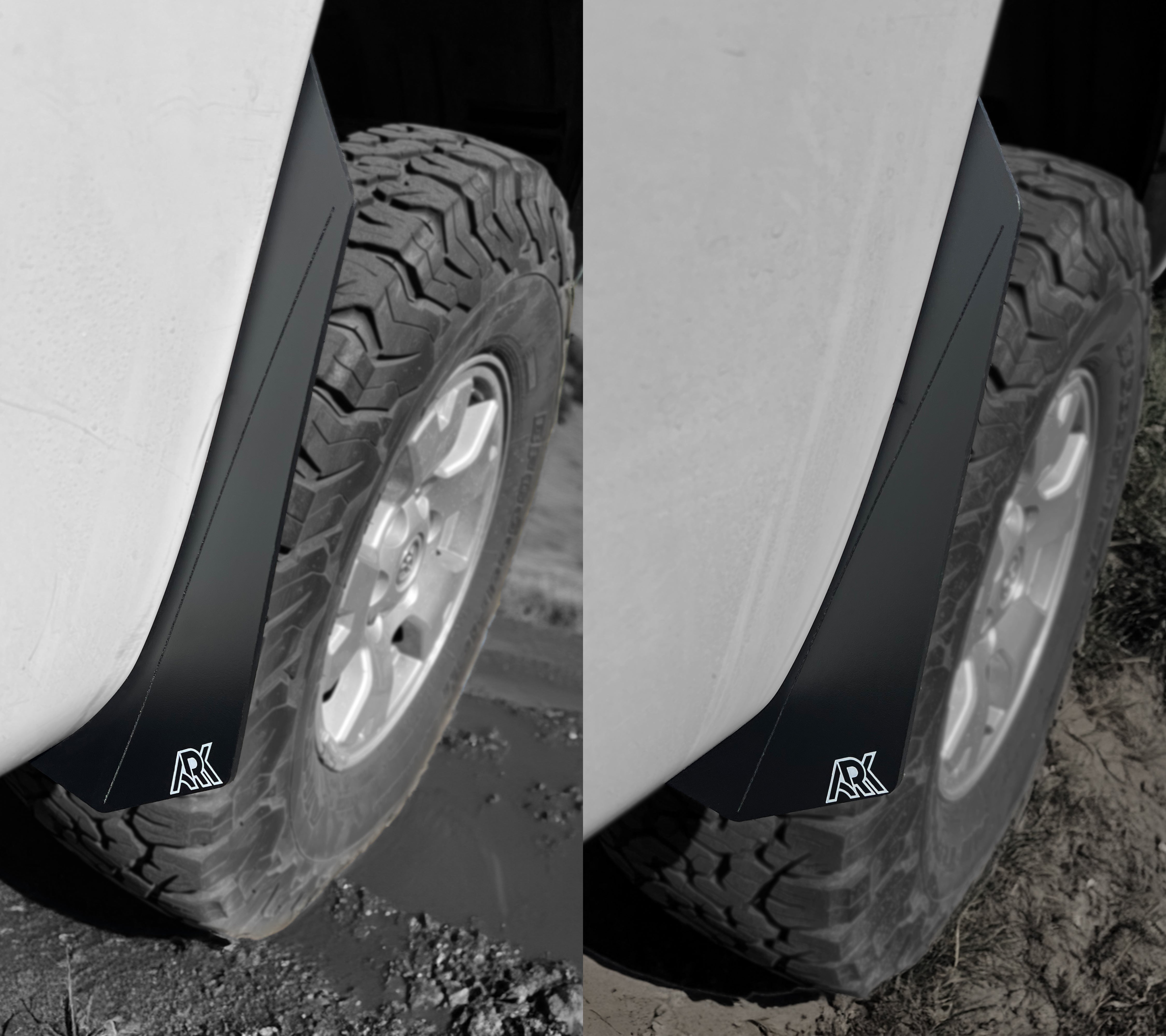 TriXpoly Splash Guards & Micros For 2005-2015 Toyota Tacoma