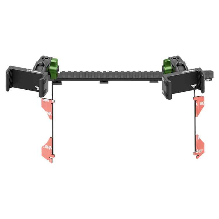 Dash Mount For 2016-2023 Toyota Tacoma Tackform Assault Track Picatinny Dash Bracket With Dual 20LITE Phone Holders