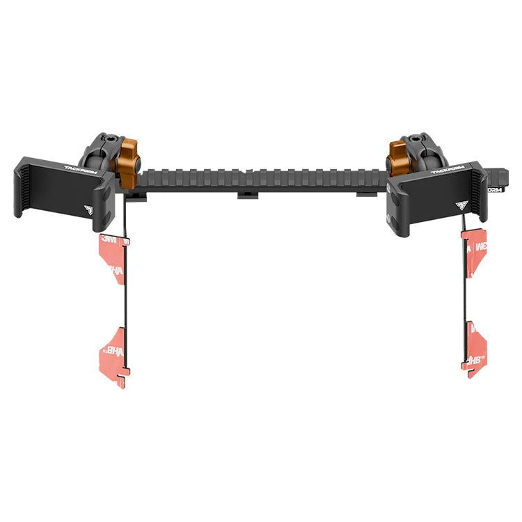 Dash Mount For 2016-2023 Toyota Tacoma Tackform Assault Track Picatinny Dash Bracket With Dual 20LITE Phone Holders