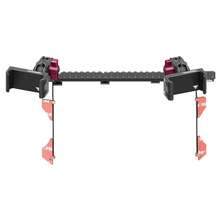 Dash Mount For 2016-2023 Toyota Tacoma Tackform Assault Track Picatinny Dash Bracket With Dual 20LITE Phone Holders