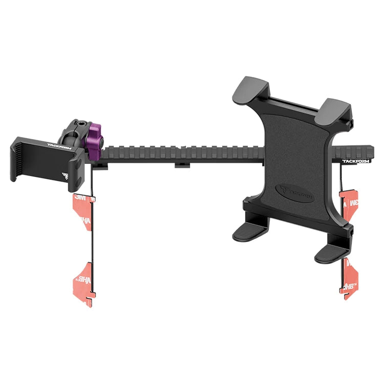 Dash Mount For 2016-2023 Toyota Tacoma Tackform Assault Track Picatinny Dash Bracket With 20LITE Phone Holder & Tablet Mount