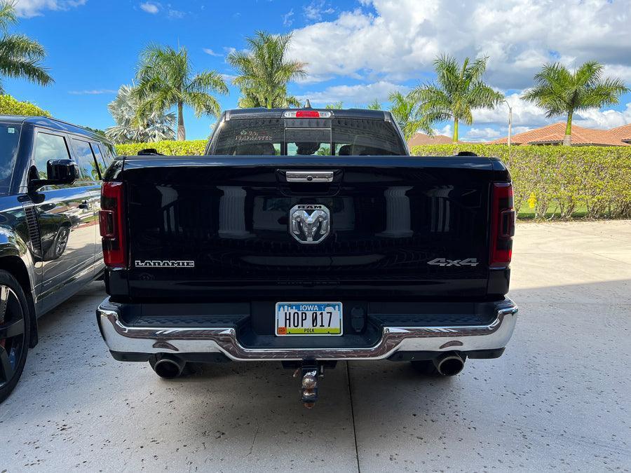 Tail Light Overlays For 2019-2022 RAM 1500 (w/ Blind Spot and Cross Path Detection)