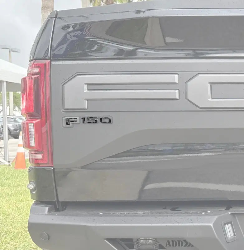 Tailgate Applique Emblem Accent Trim Fits 2017-2020 Ford F-150 Raptor/King Ranch/Platinum/Limited