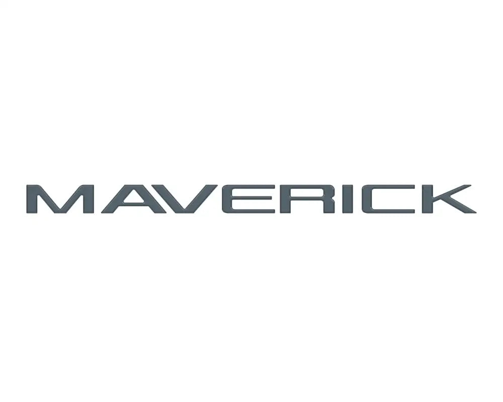 Maverick tailgate letter inserts displaying MAVERICK lettering for Ford Maverick 2022-2024