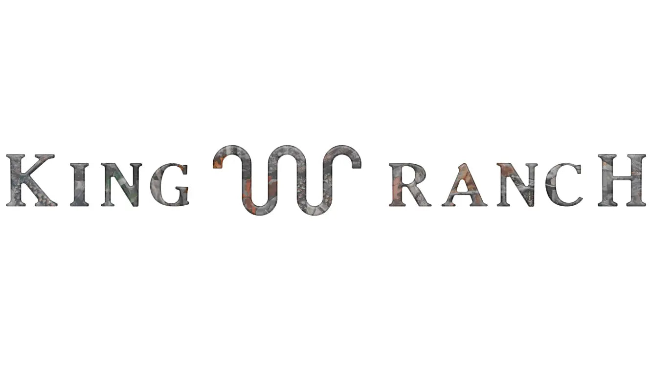 King Ranch logo tailgate letter inserts for 2023-2024 Ford Super Duty pickup
