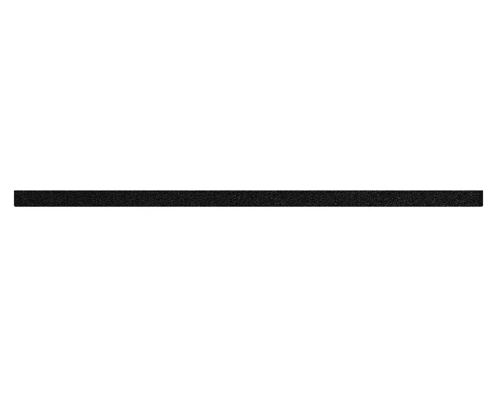 Black textured tailgate overlay without accents for 2016-2023 Toyota Tacoma, offering a minimalist protective design.