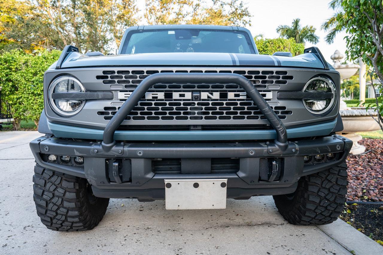 Topo Signature DRL Bar Overlays (Printed Series) For 2021+ Bronco (Signature Headlights)