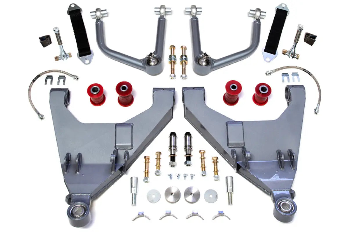 Toyota Tacoma (16-23) Total Chaos Long Travel Kit offering 2-inch track width expansion, 11.5-inch wheel travel, and high-performance suspension components.