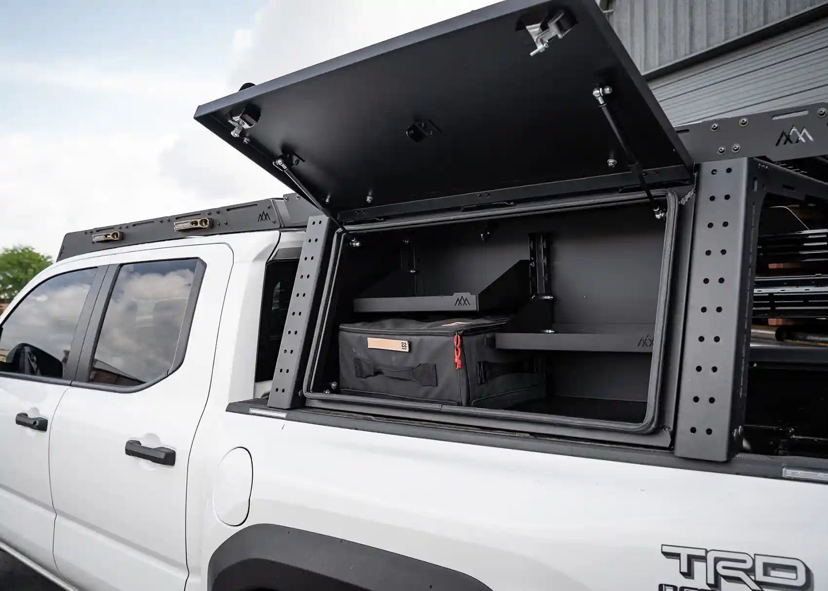 Overland Bed Rack Storage Box For Toyota Tacoma