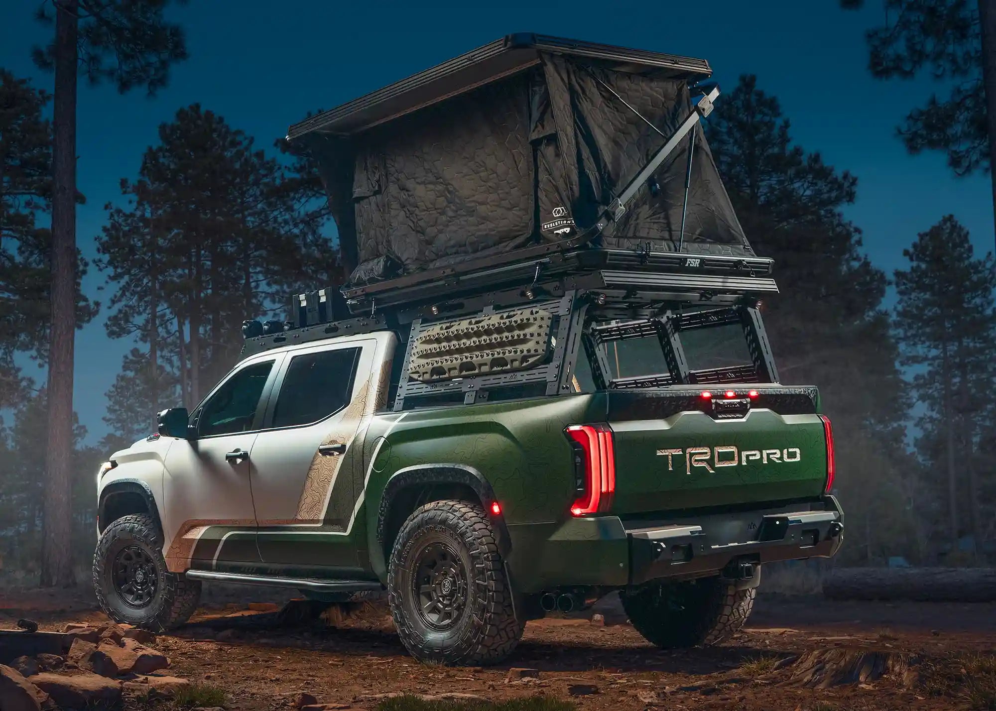 Bed Rack - Full Height For Toyota Tundra