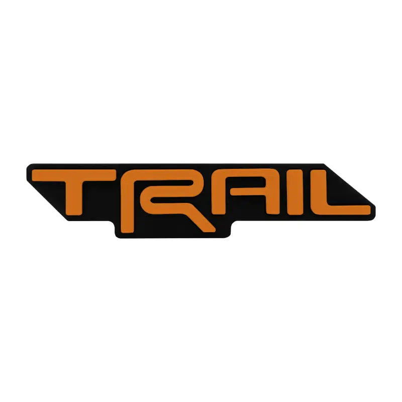 Trail Grille Badge - Orange (CLASSIC ORANGE) - Accessories