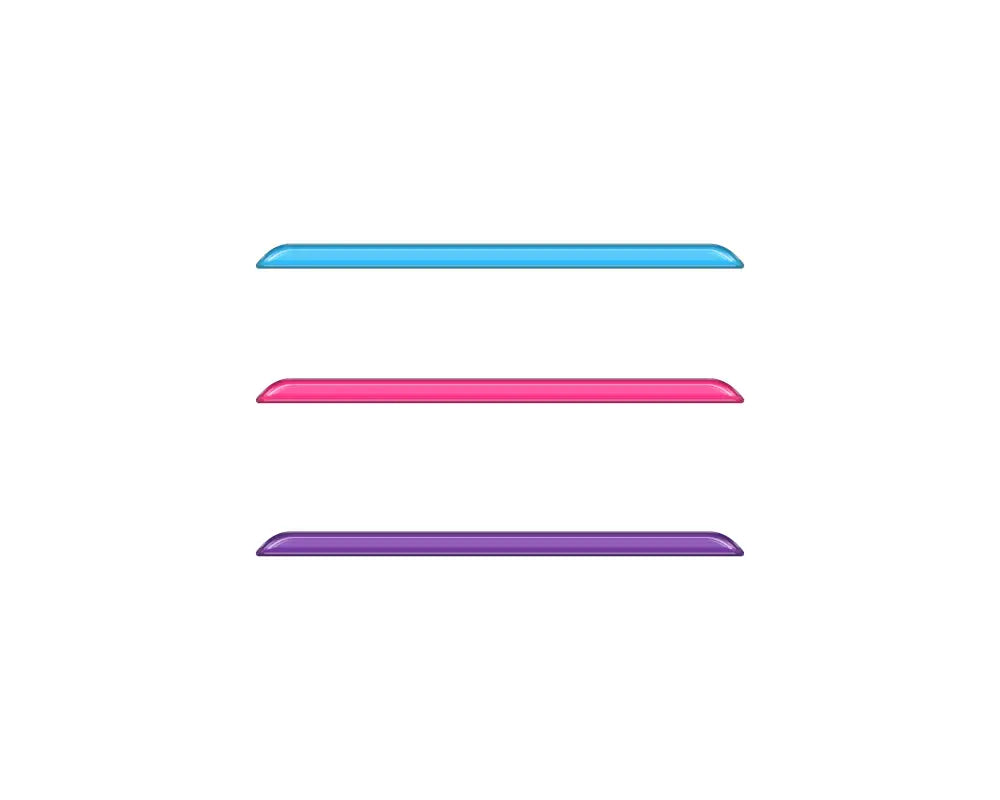 Set of TRD grille line inserts in blue, pink, and purple designed for 2022-2024 Toyota Tundra and 2023-2024 Toyota Sequoia.