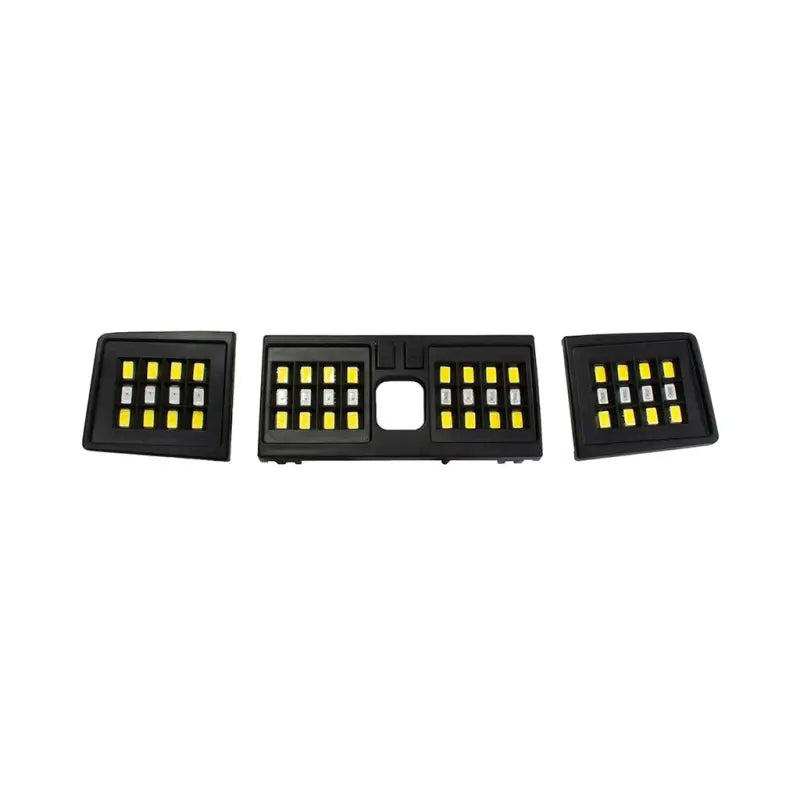 Ultimate Map Lights for 4Runner featuring dual color LED panels in red and white. Easy plug-and-play installation for 2010-2024 models.
