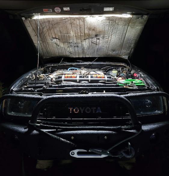 Under Hood LED Light Kit for ALL MAKES and - For Toyotas (4Runners, Tacomas, Sequoias, Tundras, LC, FJ, GX)