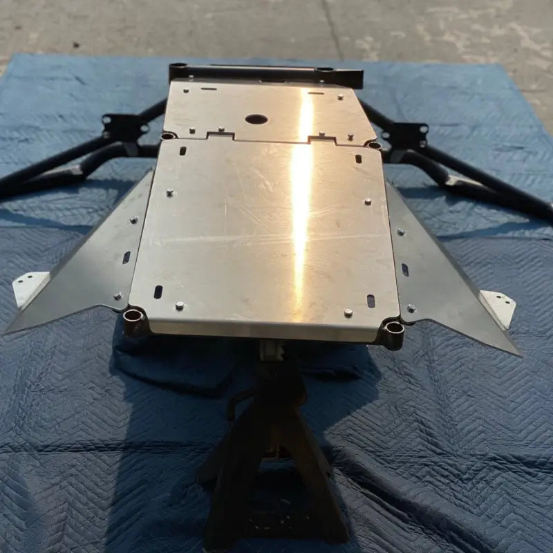 3rd Gen Tacoma Underbelly Skid PlateOur 3rd gen Tacoma underbelly skid plate was designed to offer the protection your Tacoma needs in the dirt and on the road. What does this mean? Just like our bumpe3rd Gen Tacoma Underbelly Skid Plate