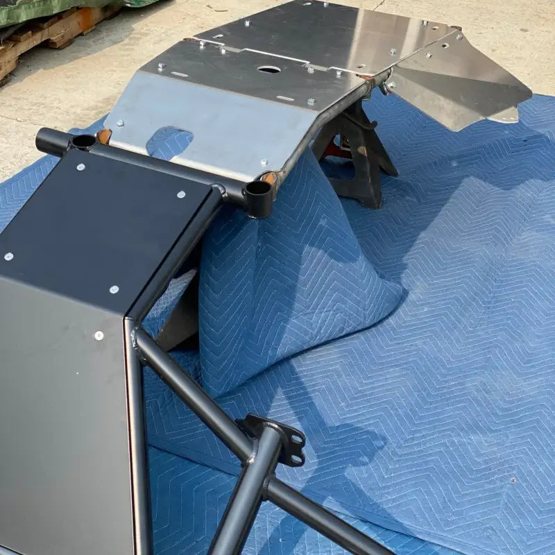 3rd Gen Tacoma Underbelly Skid PlateOur 3rd gen Tacoma underbelly skid plate was designed to offer the protection your Tacoma needs in the dirt and on the road. What does this mean? Just like our bumpe3rd Gen Tacoma Underbelly Skid Plate