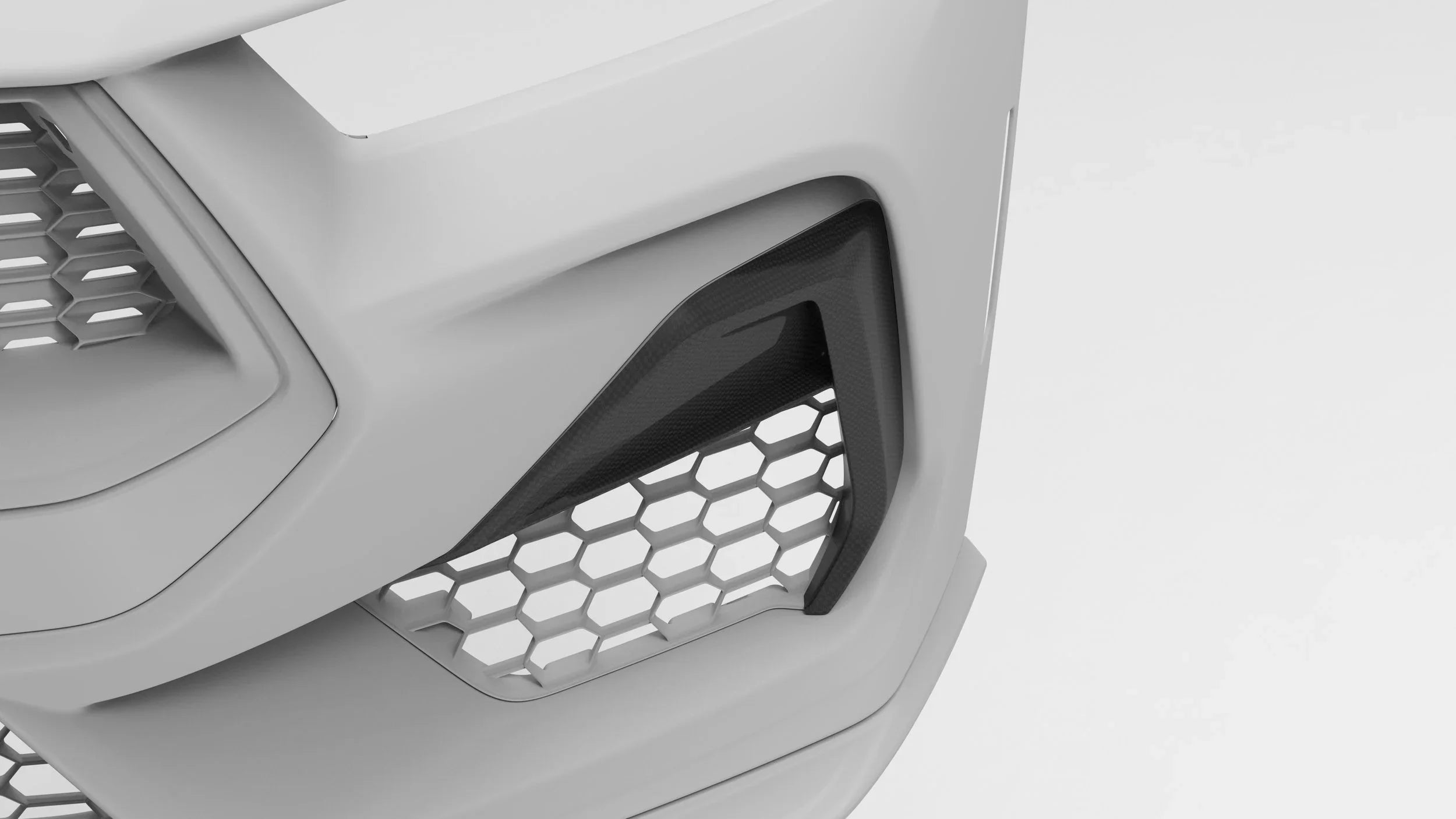 NYTOP Dry Carbon Side Grille Trim Cover For 2024-Current Ford Mustang GT