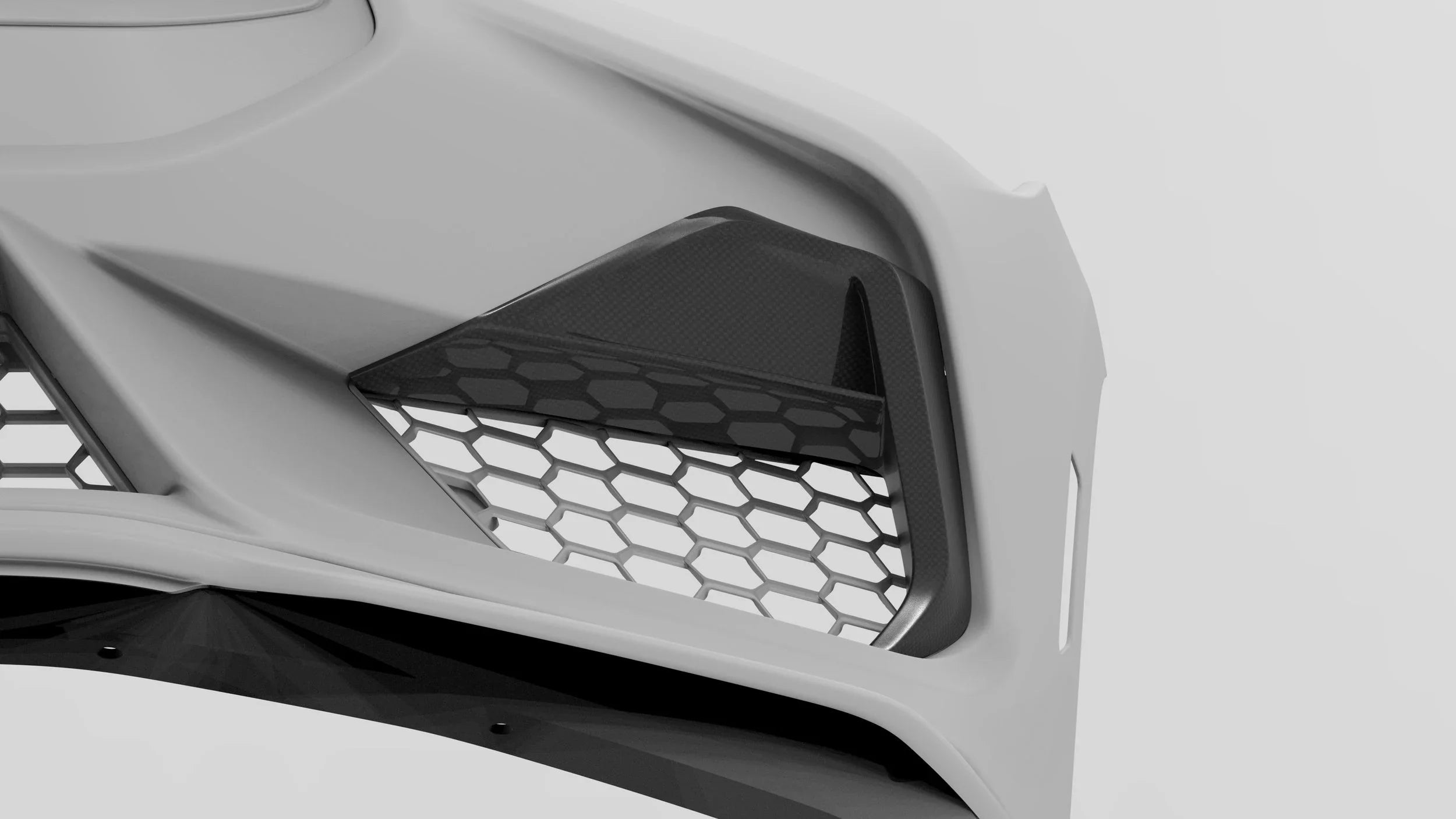 NYTOP Dry Carbon Side Grille Trim Cover For 2024-Current Ford Mustang GT