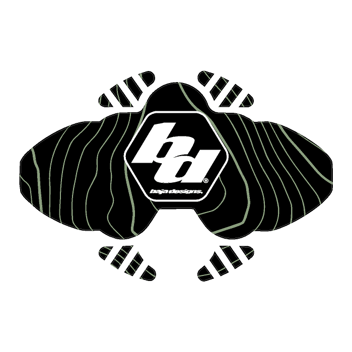 Baja Designs LP6 Topo Light Cover Overlays - Universal