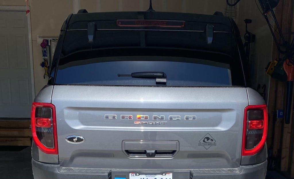 Version 1 Tail Light Overlays For 2021+ Bronco Sport