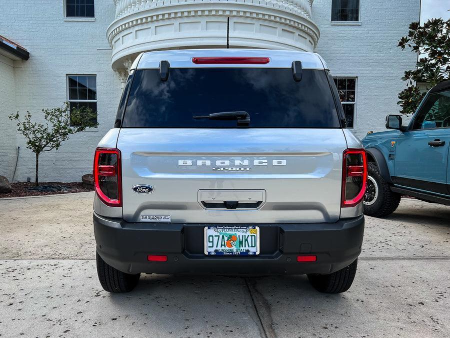 Version 1 Tail Light Overlays For 2021+ Bronco Sport