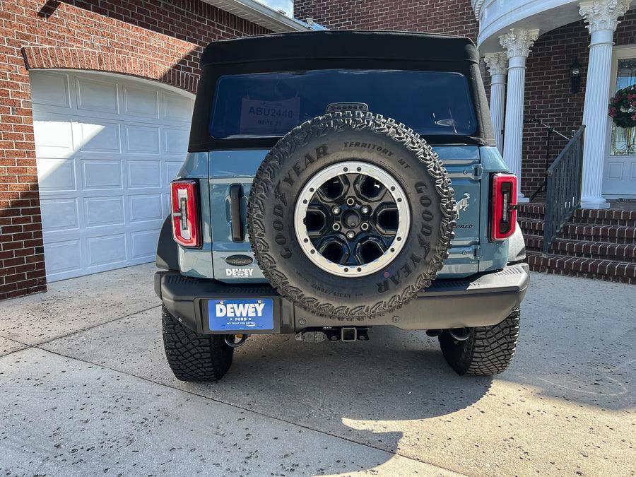 Version 1L Tail Light Overlays For 2021+ Bronco (w/ LED Taillights)
