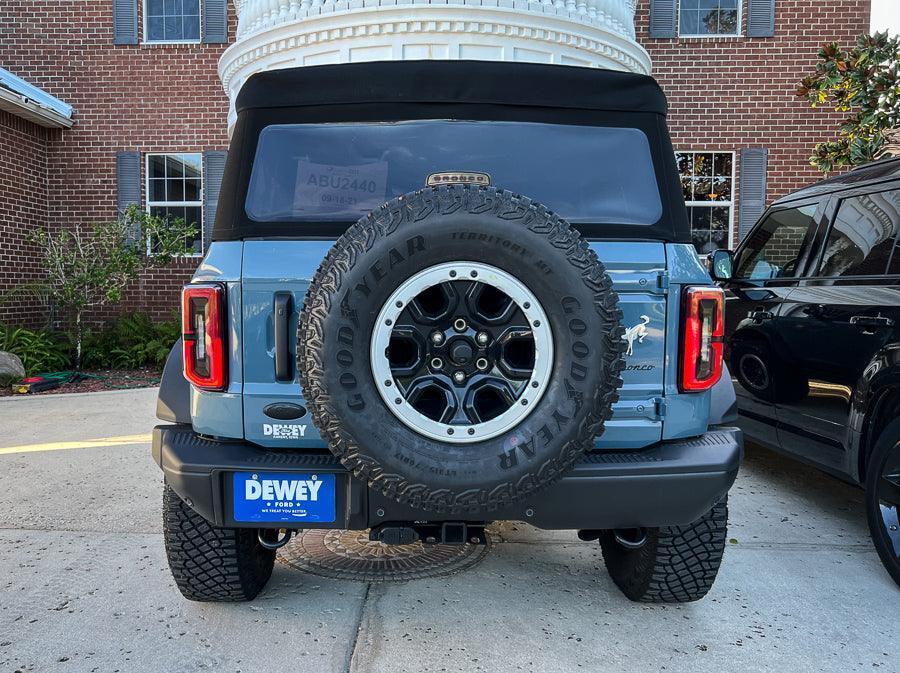 Version 1L Tail Light Overlays For 2021+ Bronco (w/ LED Taillights)