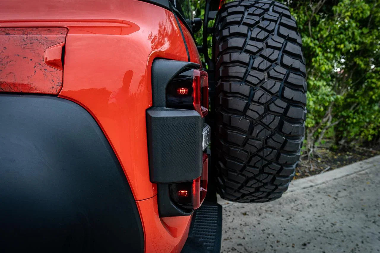 Version 1R Tail Light Overlays For 2021+ Bronco Raptor