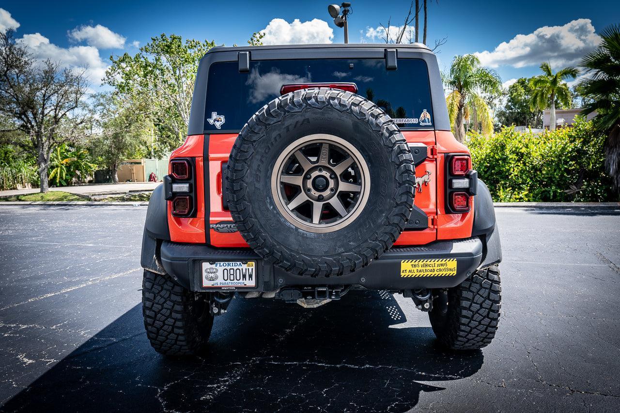 Version 1R Tail Light Overlays For 2021+ Bronco Raptor