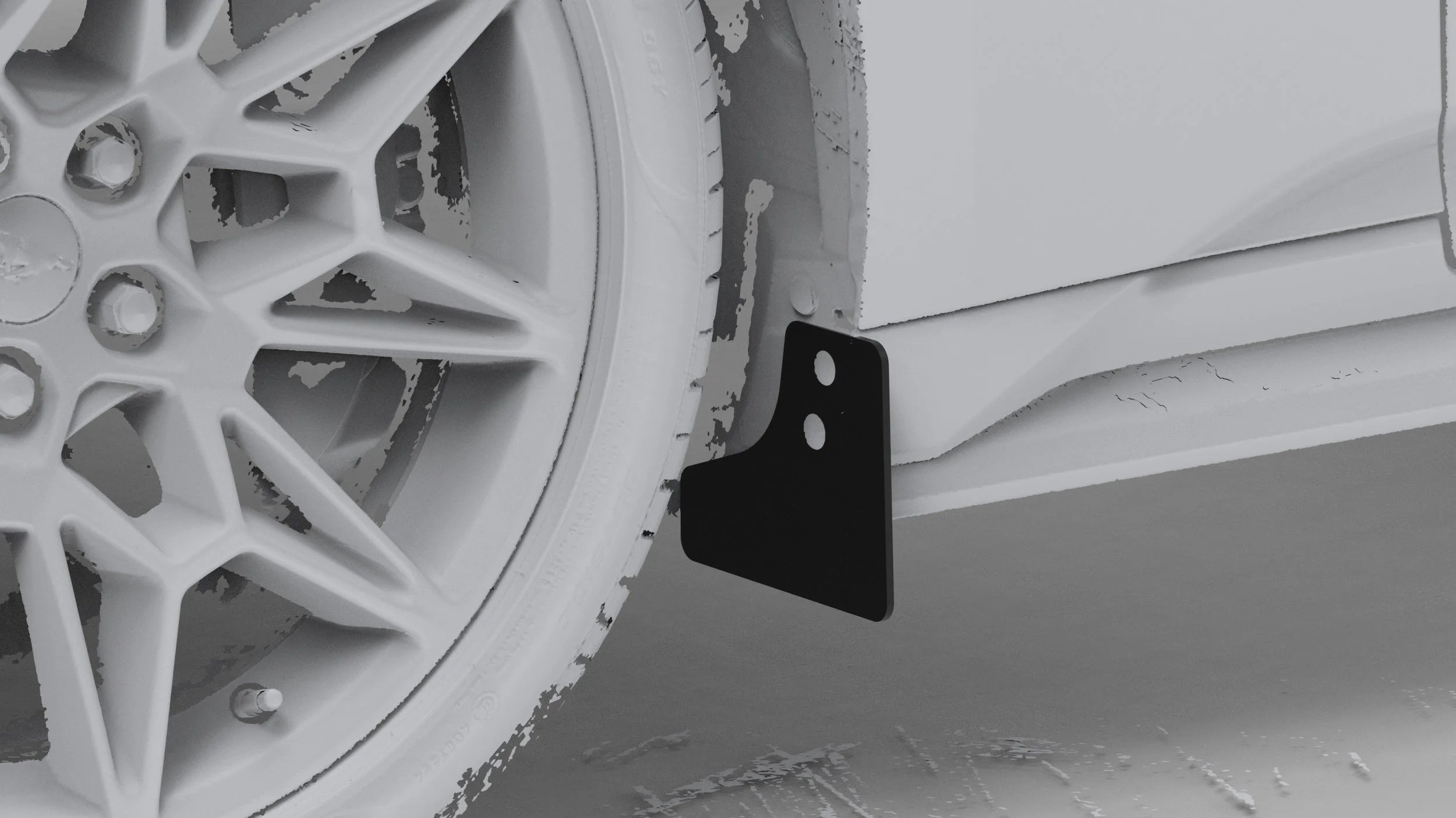 NYTOP Front Splash Guard For 2024-Current Ford Mustang