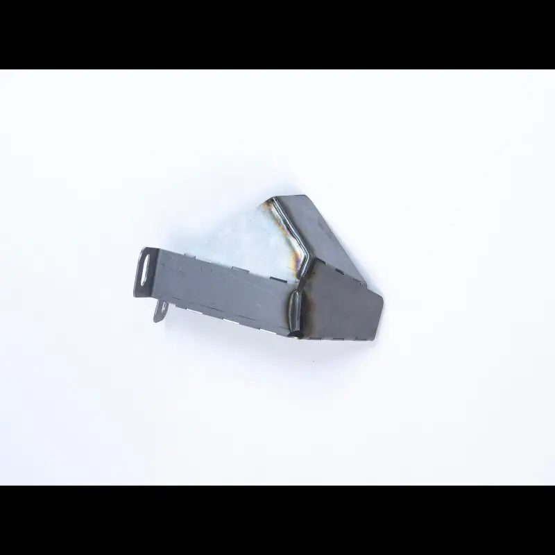 Compact and durable 4Runner washer tank skid plate with a sleek steel finish, ideal for protecting against debris.