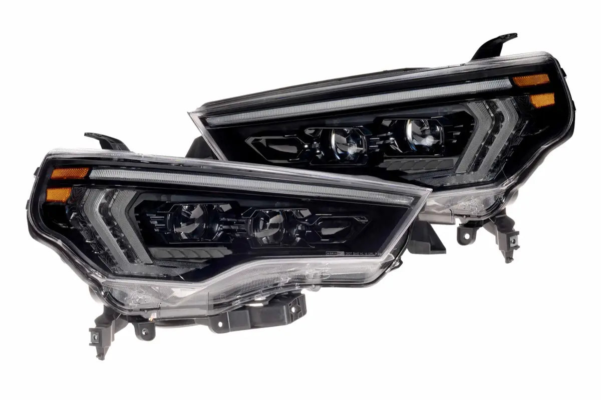 Blacked-out Car Headlights for 14-24 4Runner XB Evo Hybrid Headlights