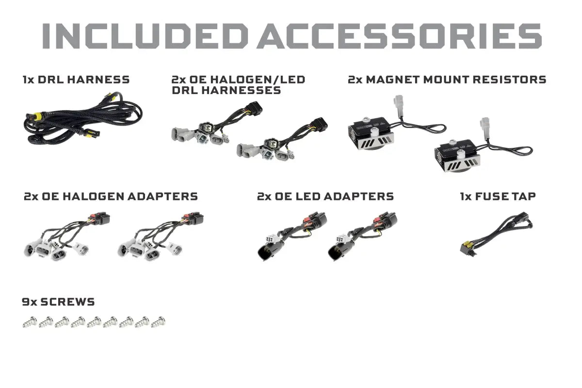Automotive lighting accessories, XB Evo Hybrid Headlights for 16-23 Tacoma, hybrid headlights