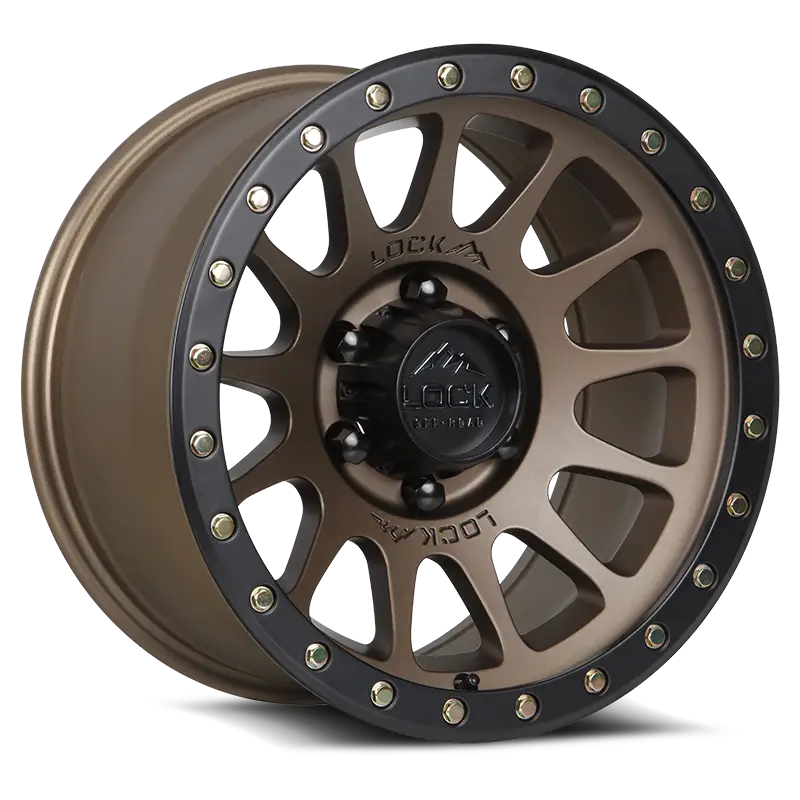 YOSEMITE Matte Bronze off-road wheel with 13-spoke design, durable finish, and beadlock style for rugged vehicles like Jeep and Toyota.