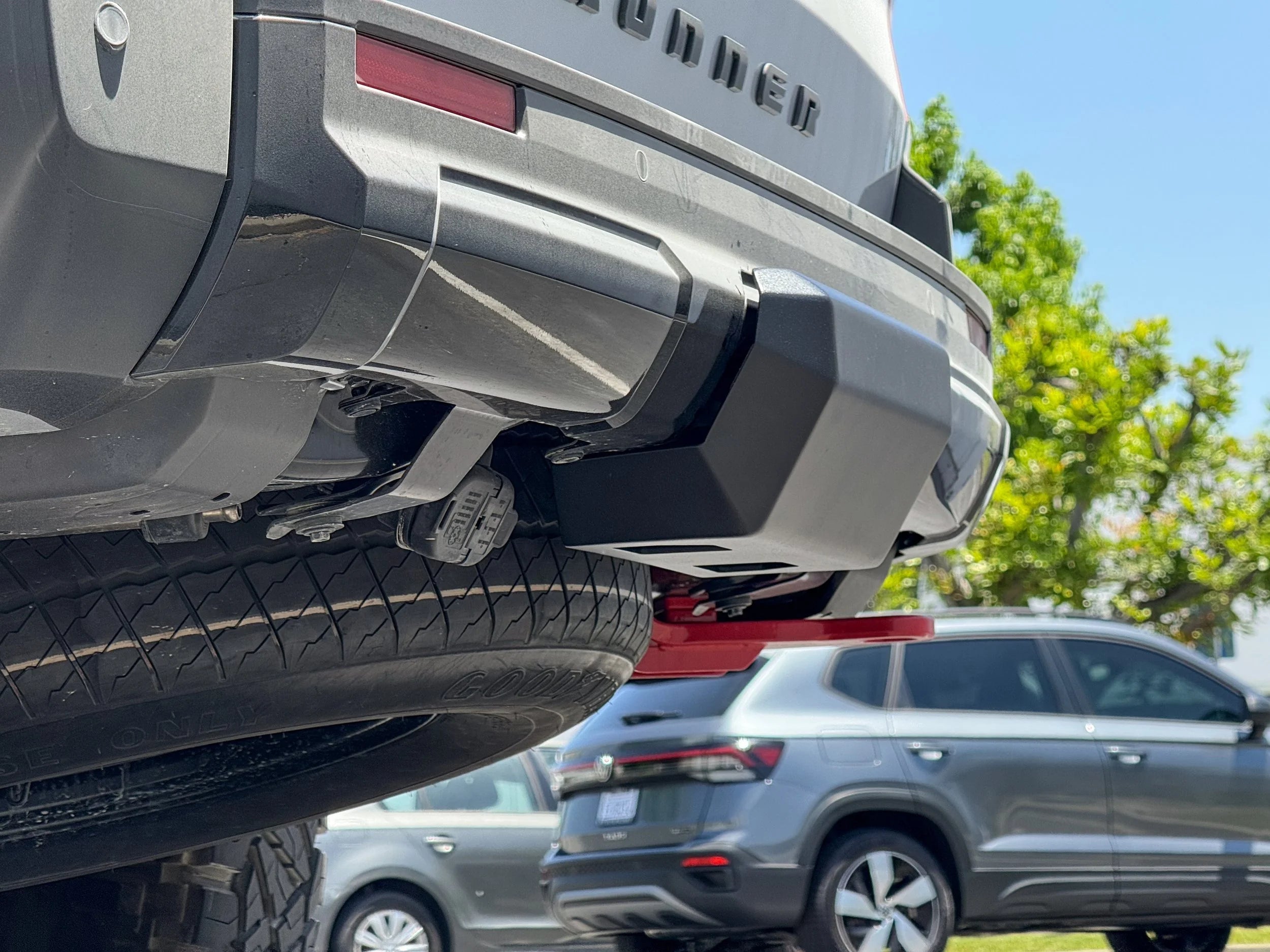 NYTOP Rear Hitch Skid Cover For 2025-Current Toyota 4Runner
