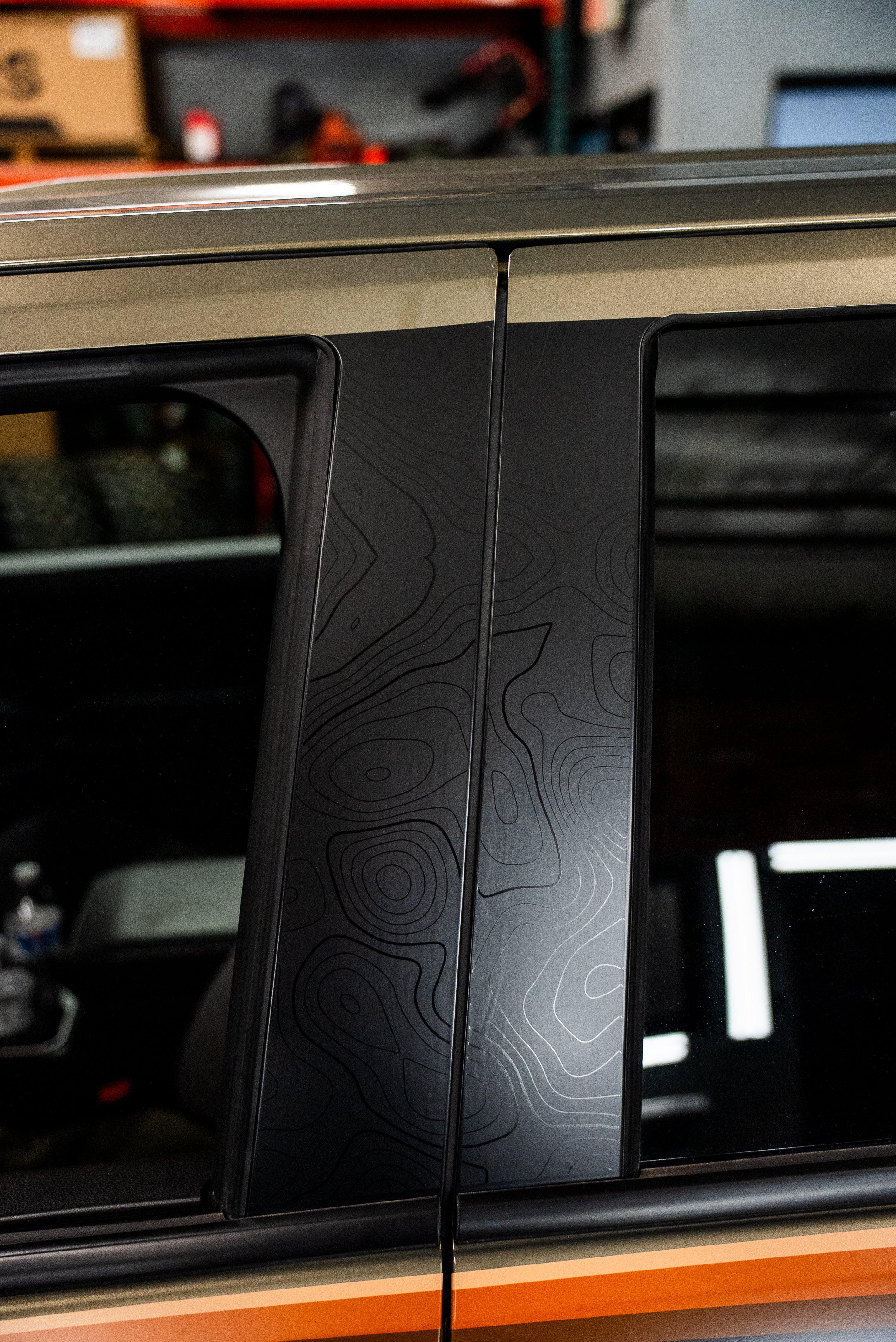 2024+  Door Pillar Decals For Tacoma