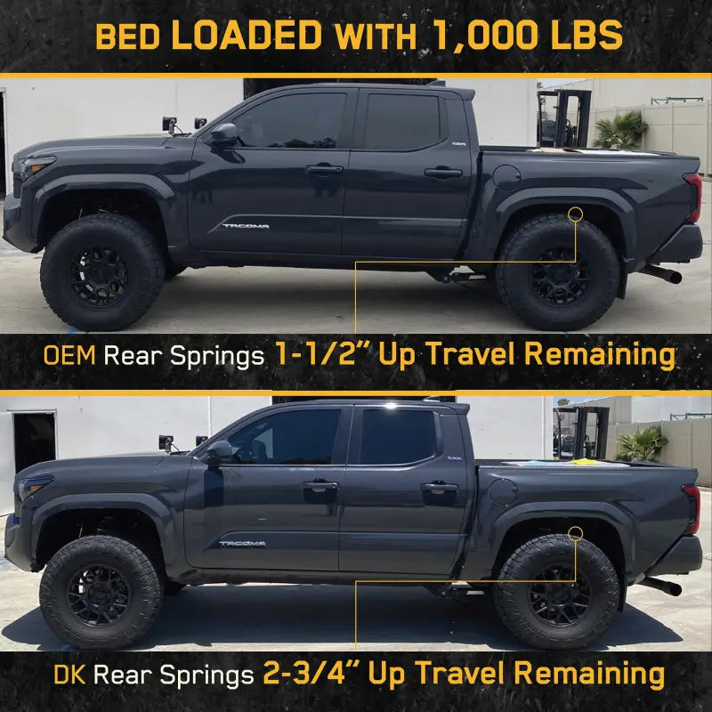 '+1" Rear Springs For 24-26 Toyota Tacoma
