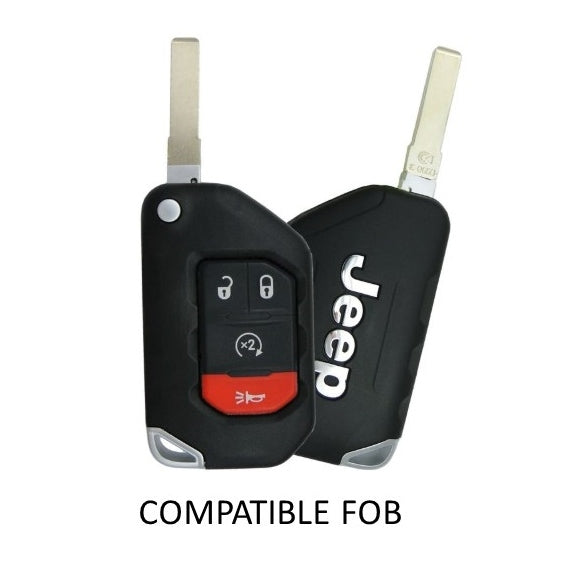 Injection Fob IF013 (For Wrangler JL / Gladiator JT) - ARMY GREEN