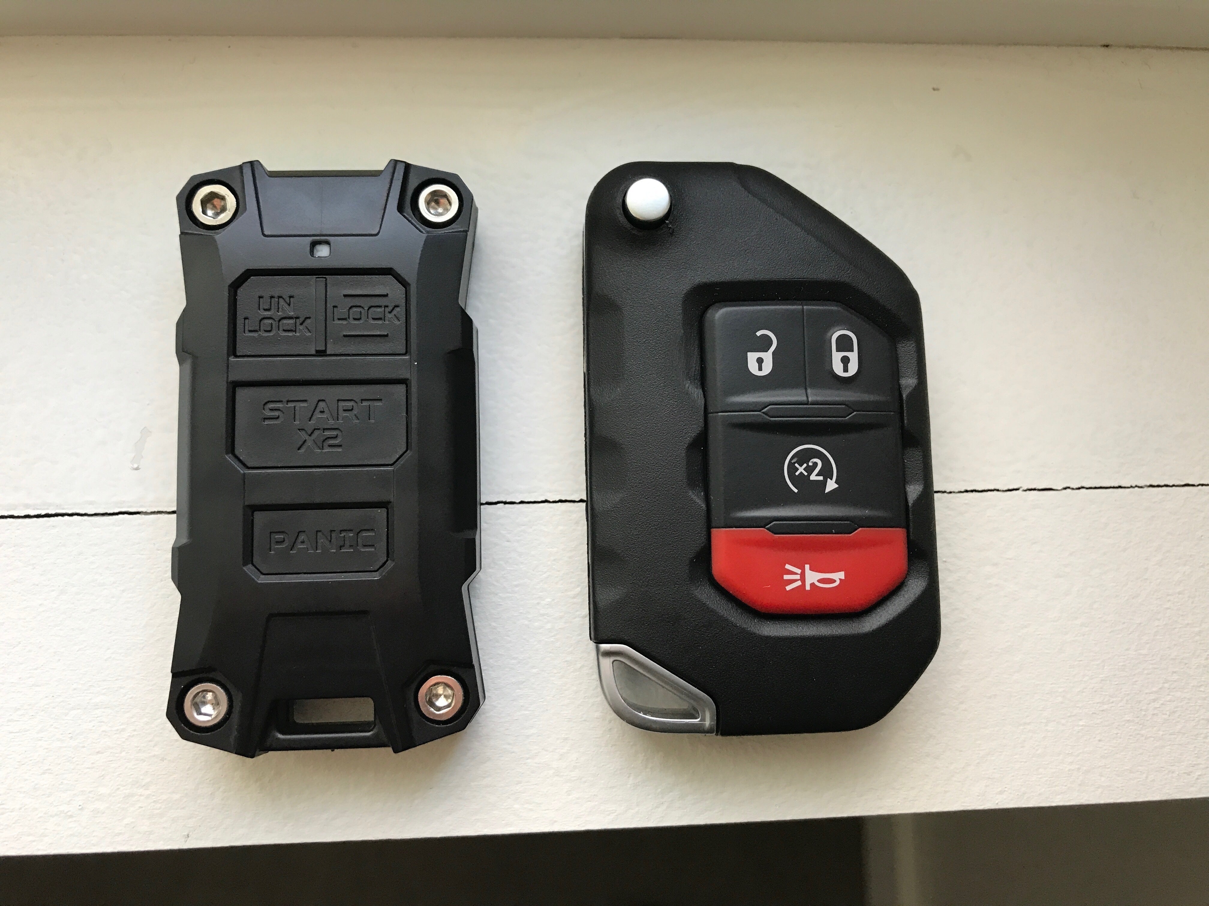 Injection Fob IF013 (For Wrangler JL / Gladiator JT) - PINK