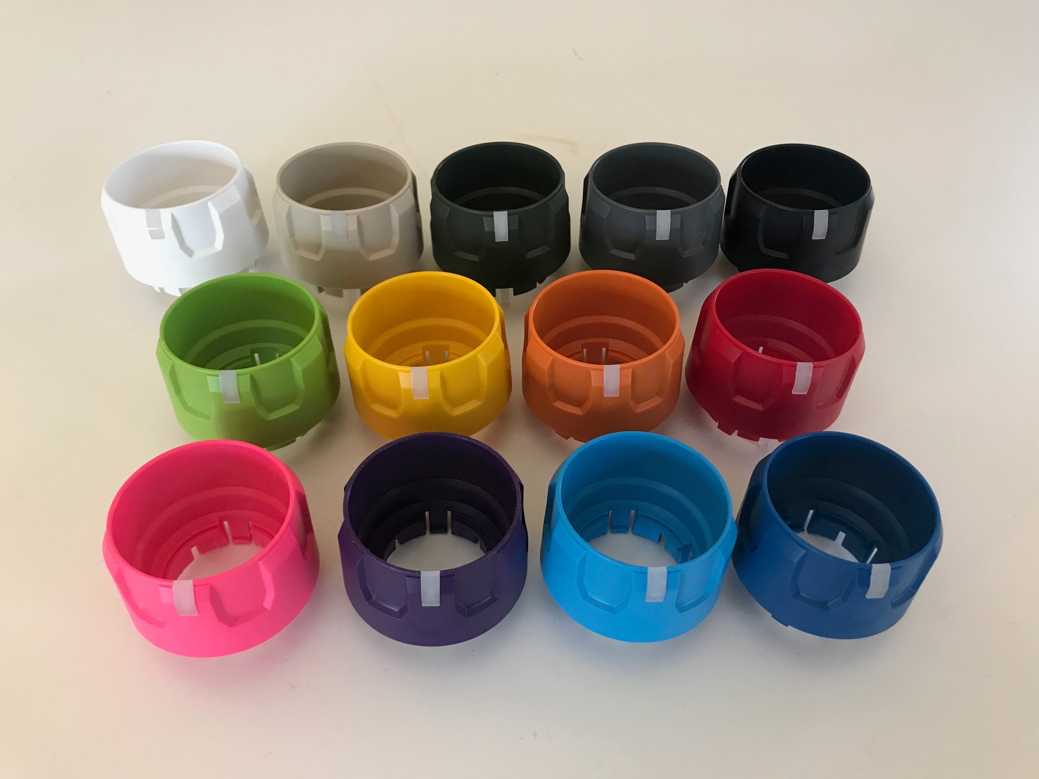 Climate Knobs (For 2011-2018 Wrangler JK) - CHIEF BLUE