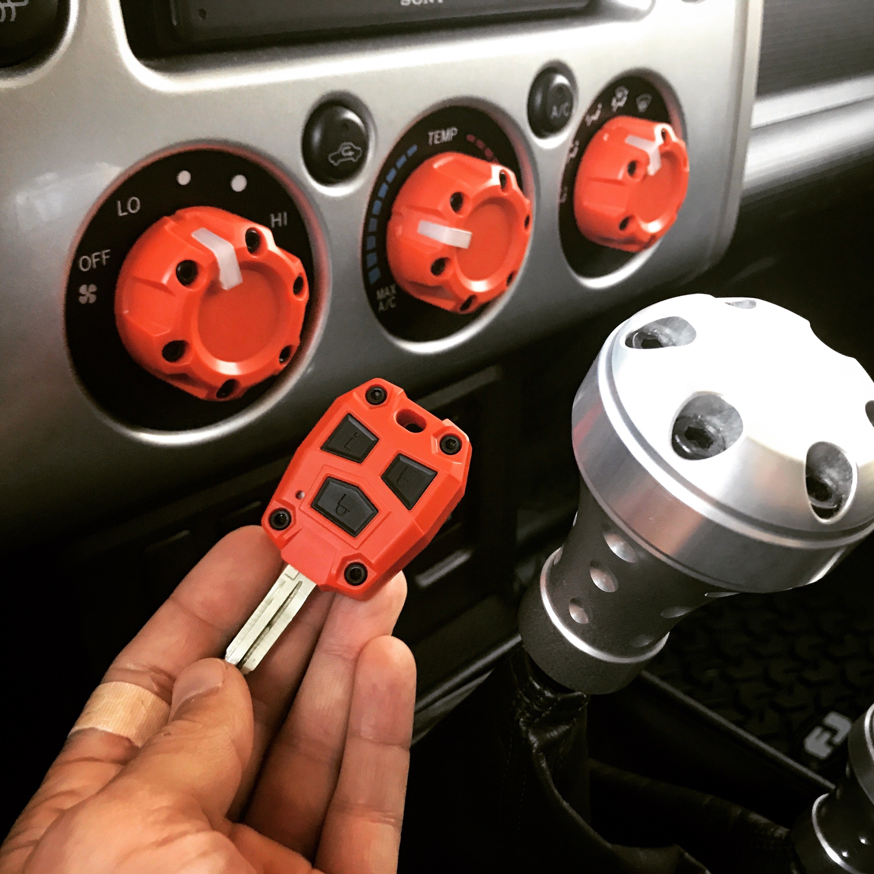 Climate Knobs (For FJ Cruiser) - SANDSTORM