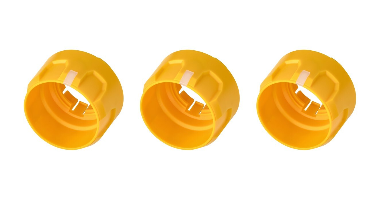 Climate Knobs (For 2011-2018 Wrangler JK) - BAJA YELLOW